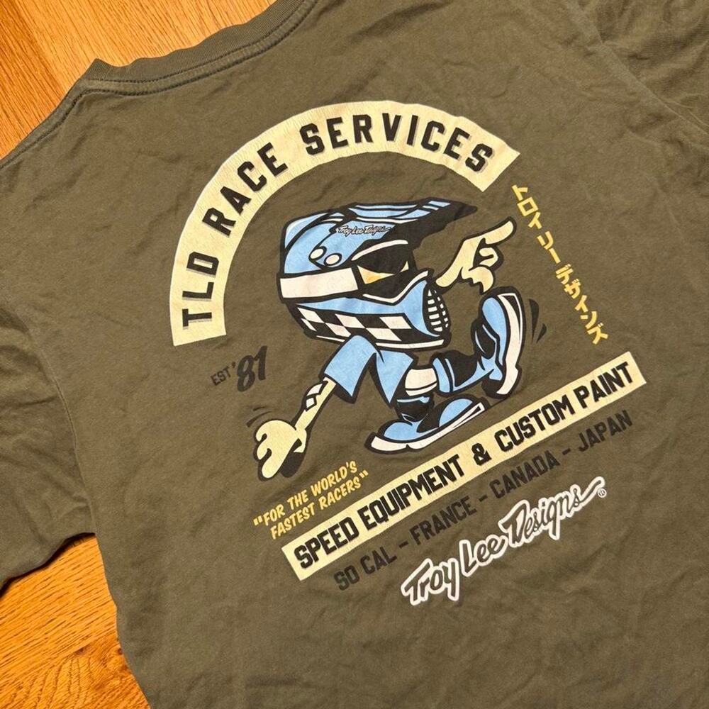 Troy Lee Designs TLD Race Services Graphic T-Shirt Men’s Medium